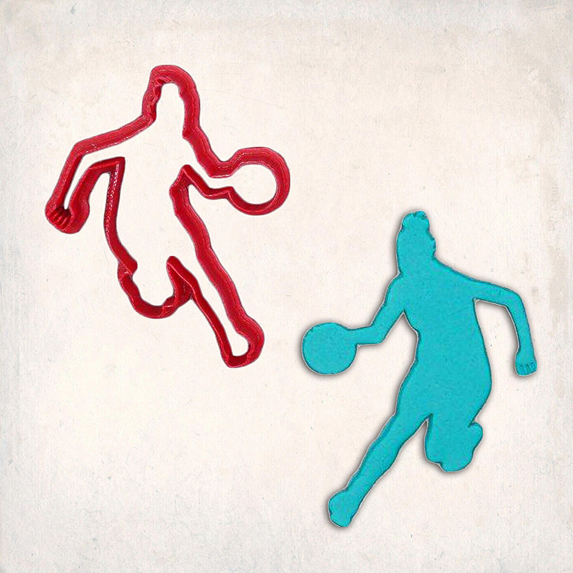 Basketbolcu Kurabiye Kalıbı Şekillendirici Kopat