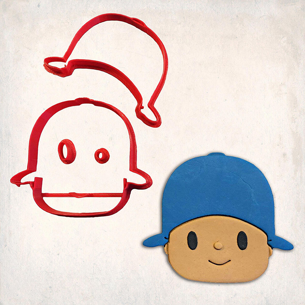 Pocoyo Detay Kurabiye Kalıp Seti 4’lü