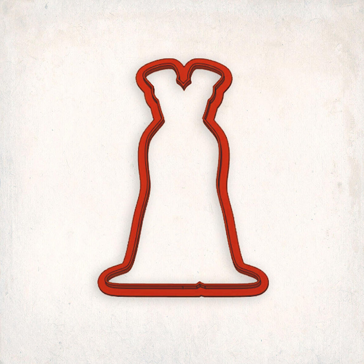 Abiye Elbise-1 Kurabiye Kalıbı Şekillendirici Kopat