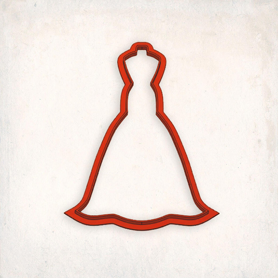 Abiye Elbise-2 Kurabiye Kalıbı Şekillendirici Kopat