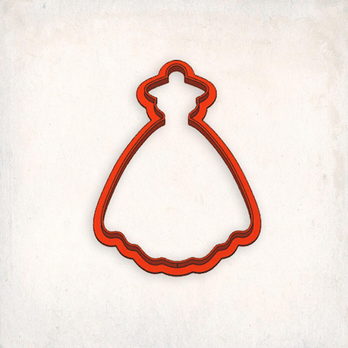 Abiye Elbise-3 Kurabiye Kalıbı Şekillendirici Kopat