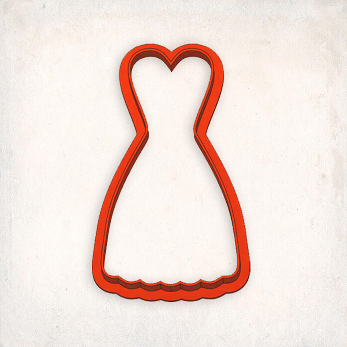 Abiye Elbise-5 Kurabiye Kalıbı Şekillendirici Kopat