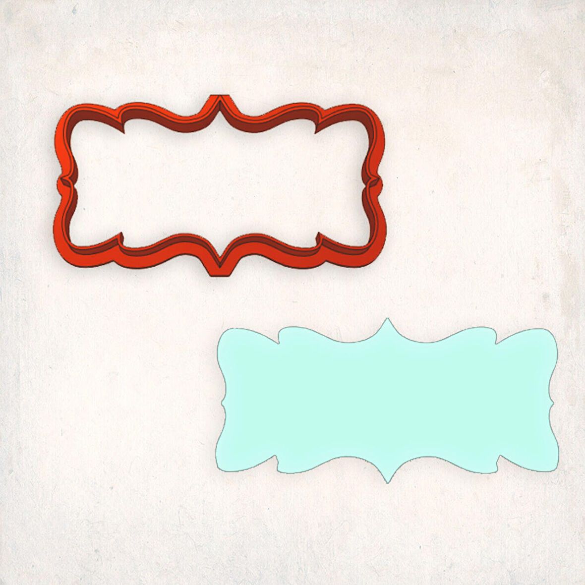 Çerceve-4 Kurabiye Kalıbı Şekillendirici Kopat