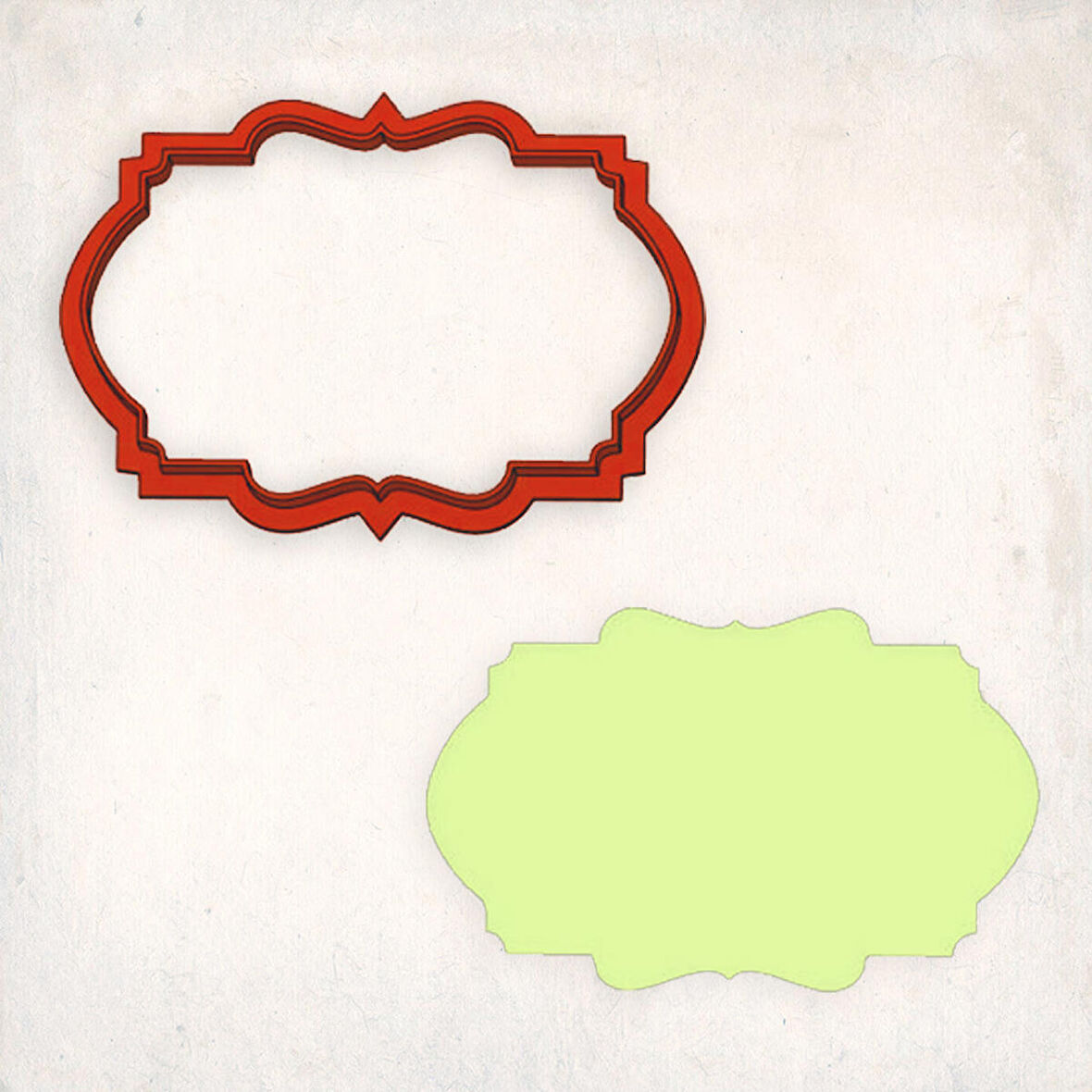 Çerceve-5 Kurabiye Kalıbı Şekillendirici Kopat