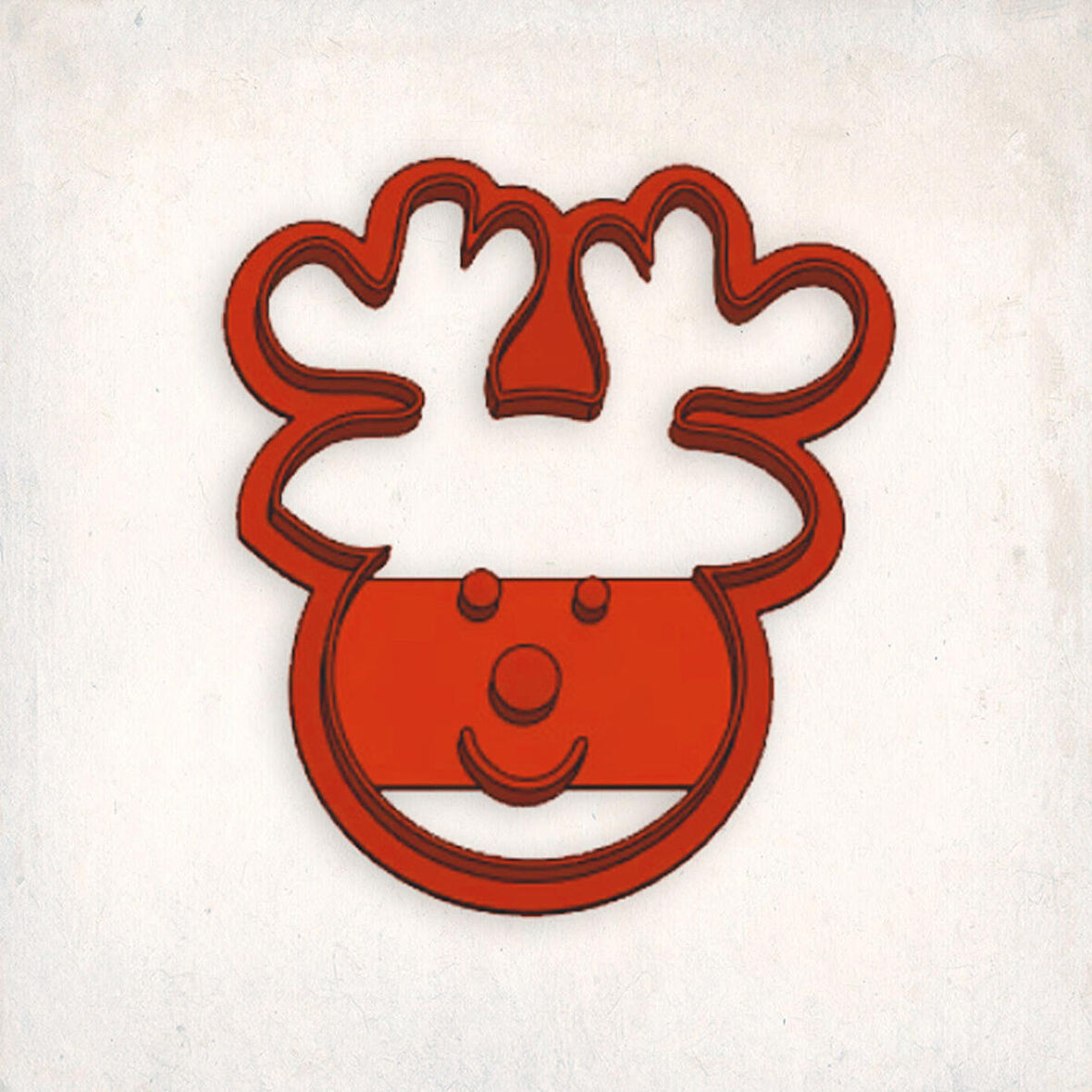 Geyik Kafa Kurabiye Kalıbı Şekillendirici Kopat