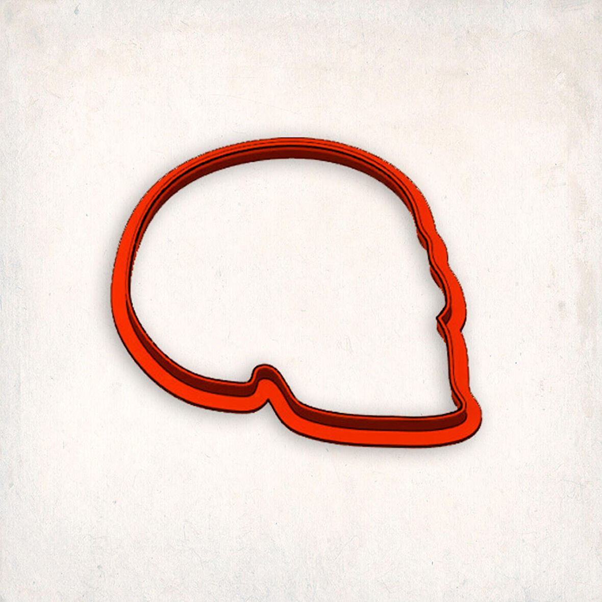 Kafatası Yan Kurabiye Kalıbı Şekillendirici Kopat