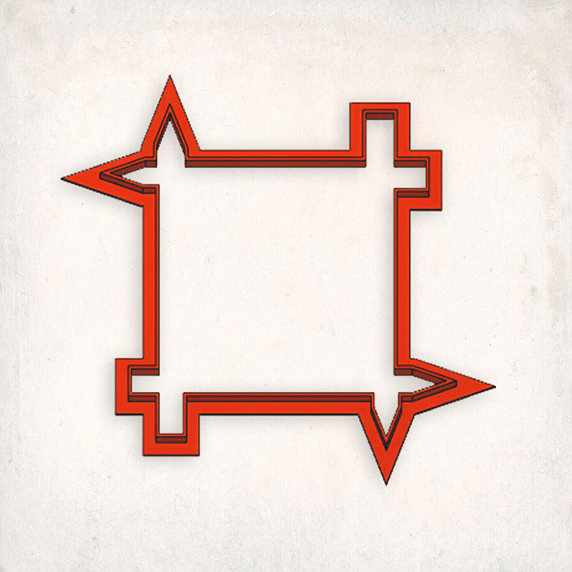 Kalem Tahtası Kare Kurabiye Kalıbı Şekillendirici Kopat