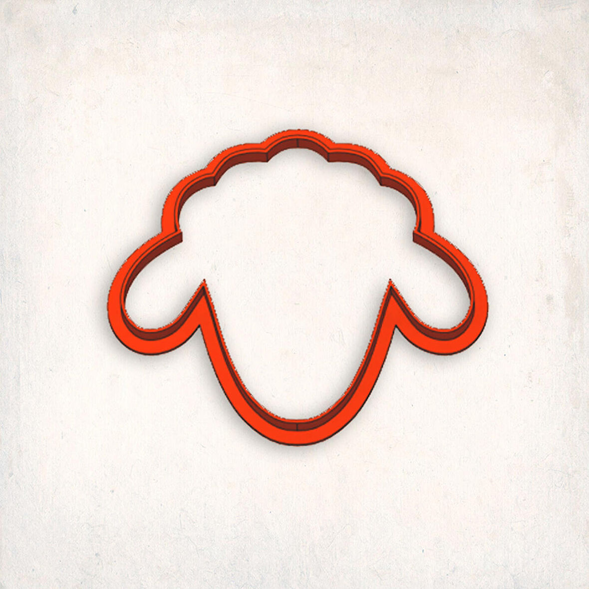 Kuzu Kafa Kurabiye Kalıbı Şekillendirici Kopat