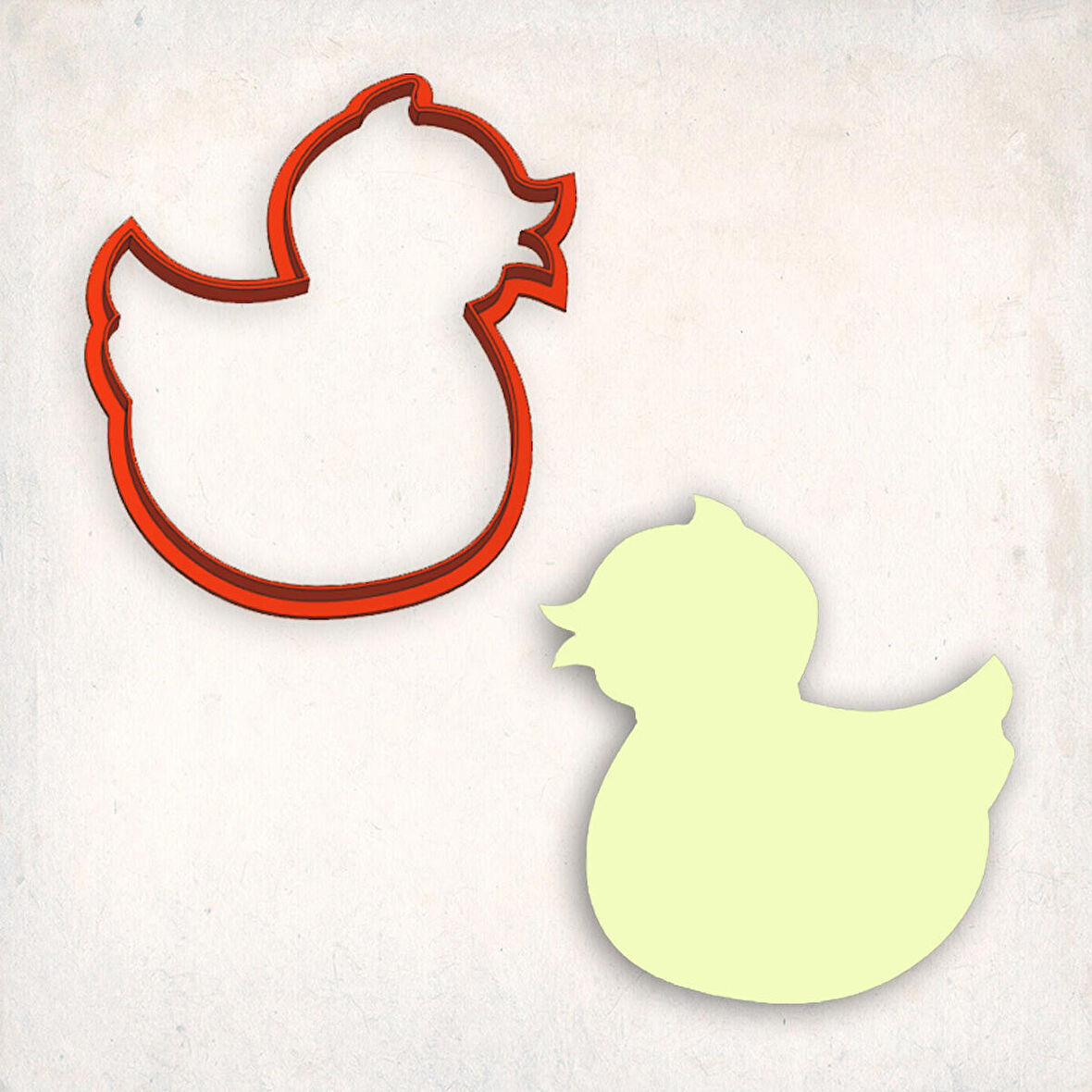 Ördek Kurabiye Kalıbı Şekillendirici Kopat