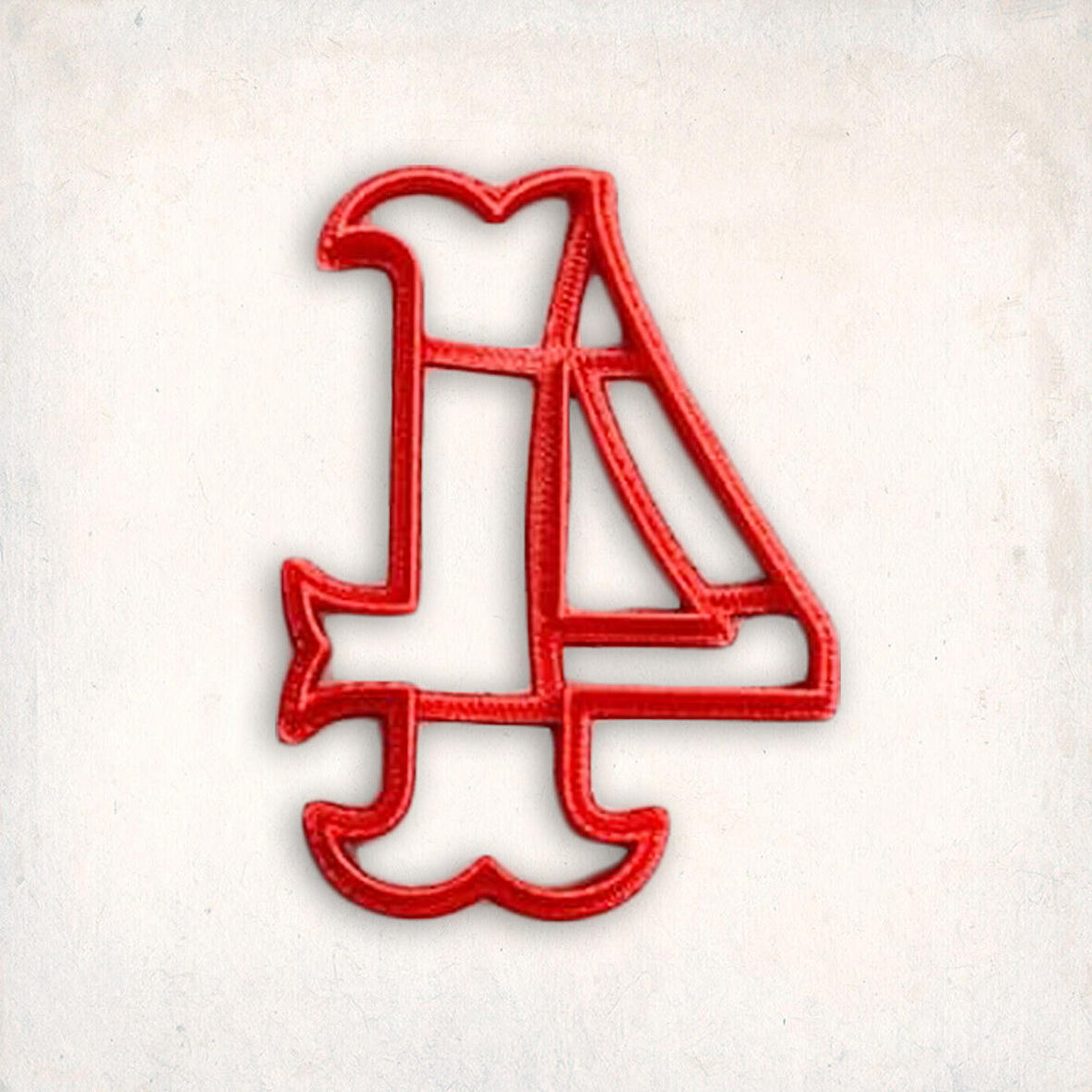 Stil Rakam 4 Kurabiye Kalıbı Şekillendirici Kopat