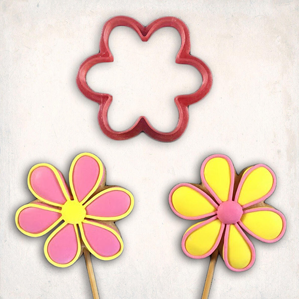 Çiçek-7 Kurabiye Kalıbı Şekillendirici Kopat 8cm