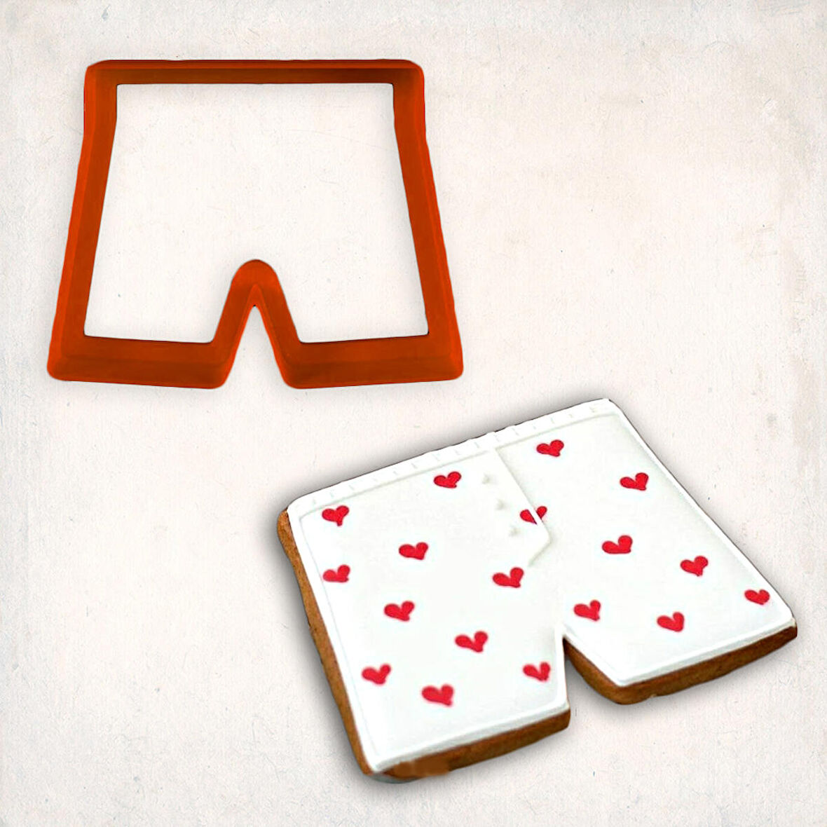 Şort Kurabiye Kalıbı Şekillendirici Kopat 8 cm