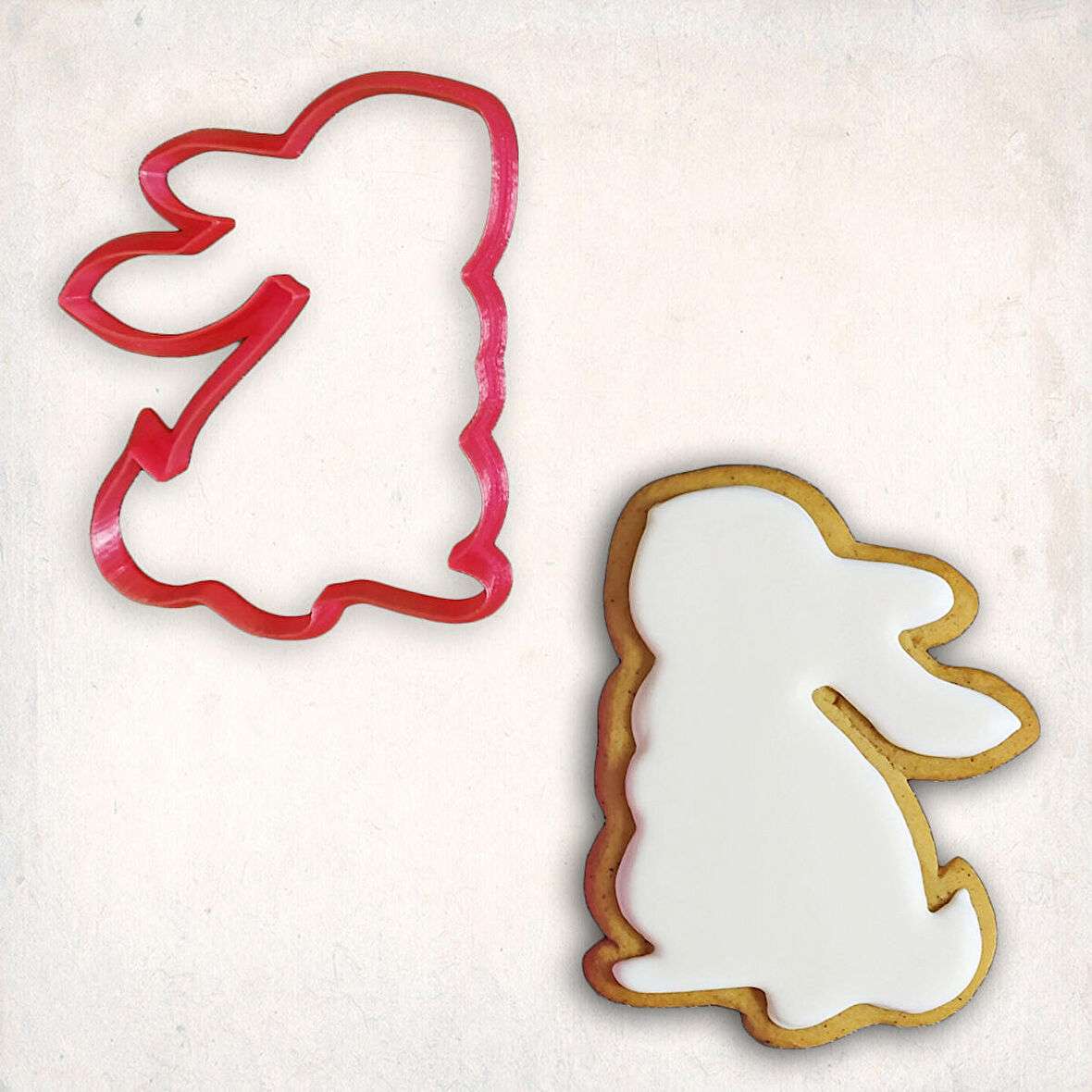 Tavşan-10 Kurabiye Kalıbı Şekillendirici Kopat