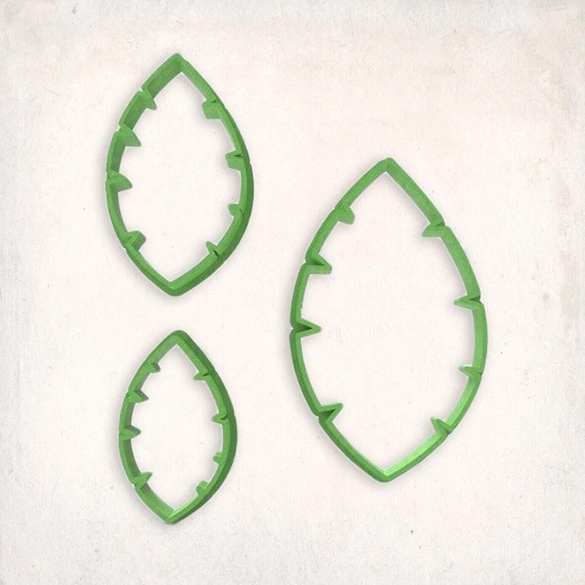 Tropikal Yapraklar-2 Kurabiye Kalıp Set 3’lü