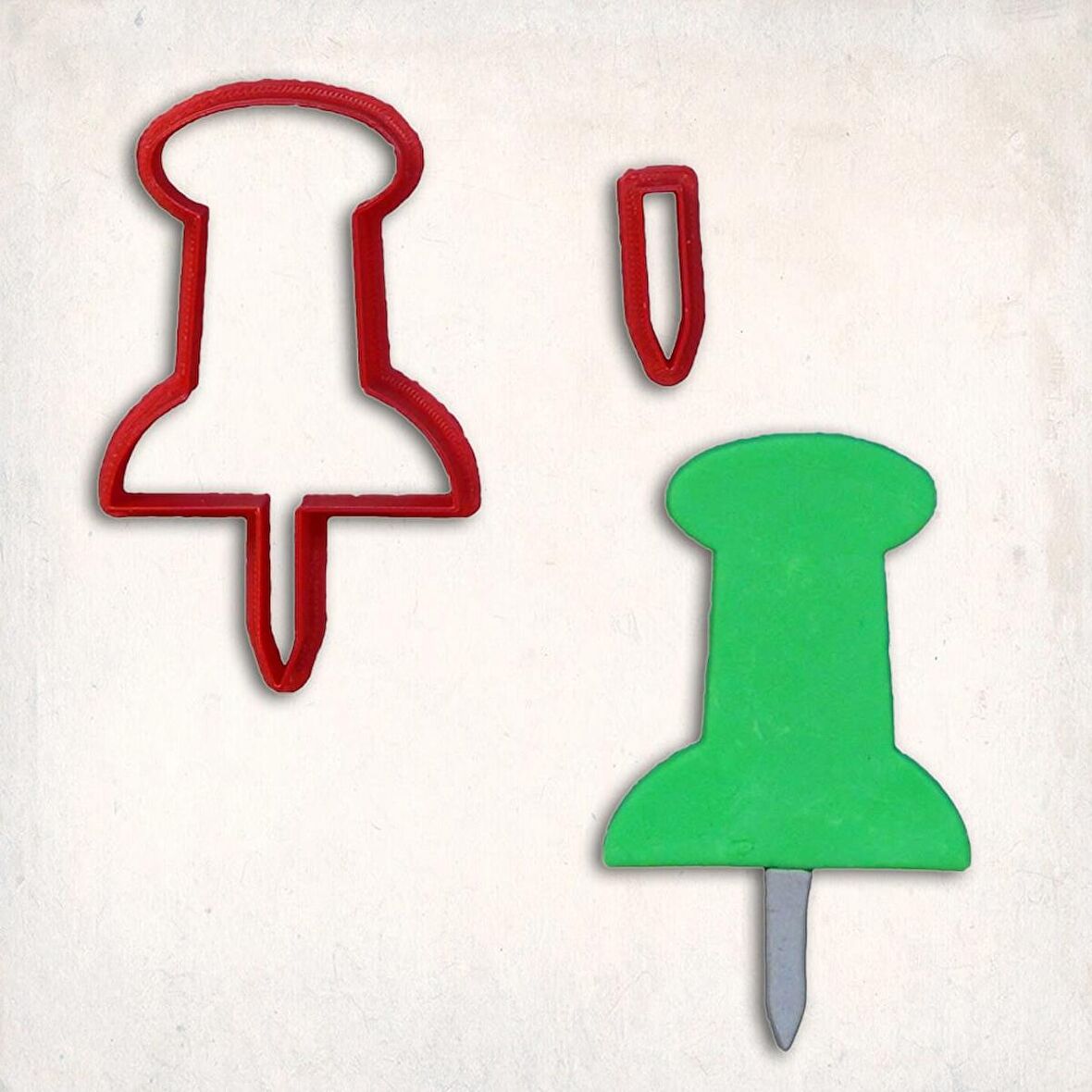 Raptiye Detay Kurabiye Kalıp Seti 2'li