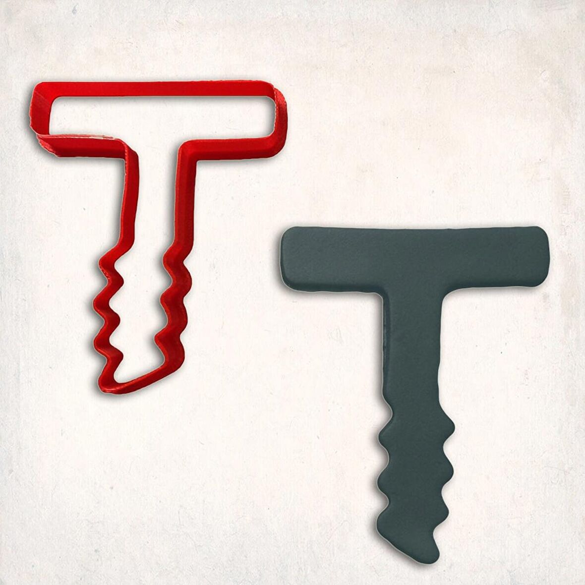 Tirbuşon Kurabiye Kalıbı Şekillendirici Kopat