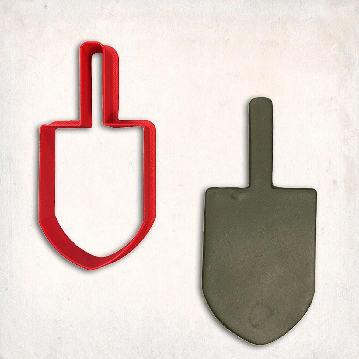 Kürek Kurabiye Kalıbı Şekillendirici Kopat