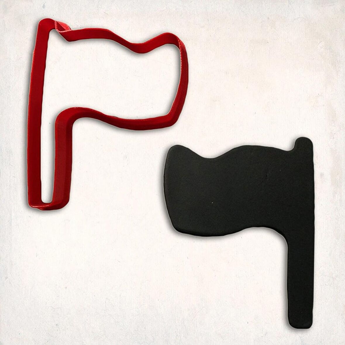 Bayrak Kurabiye Kalıbı Şekillendirici Kopat