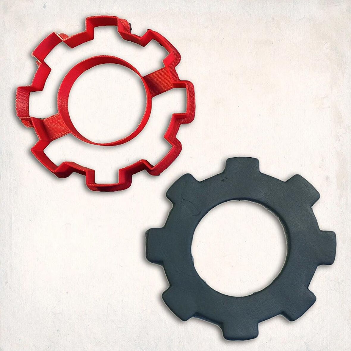 Dişli-2 Kurabiye Kalıbı Şekillendirici Kopat