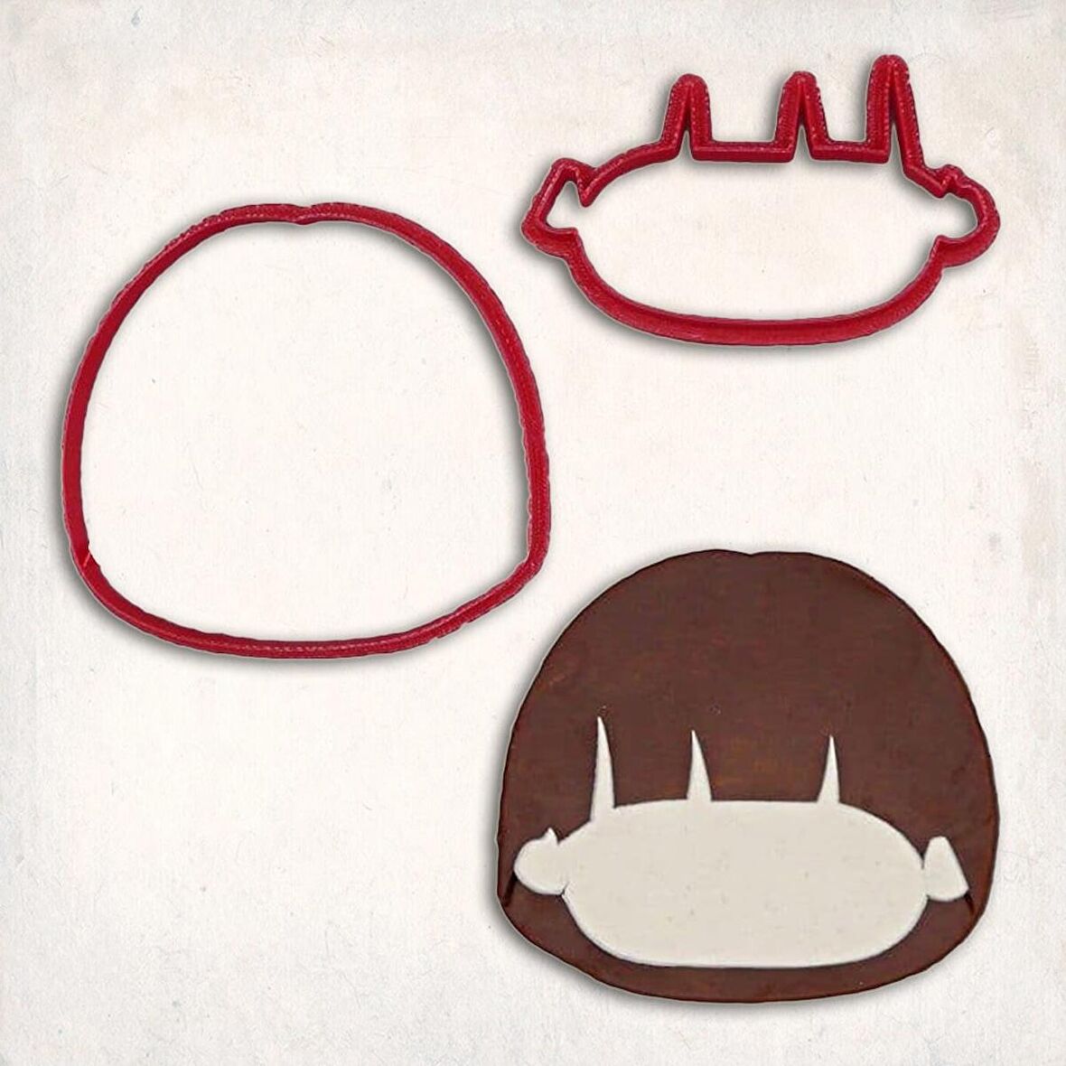 Boş Yüz-3 Detay Kurabiye Kalıp Seti 2’li