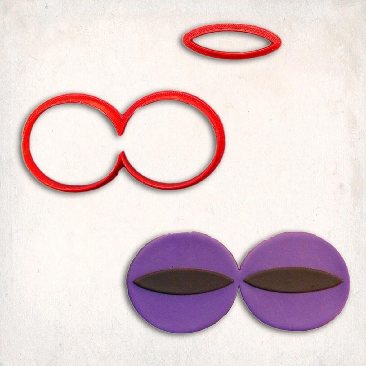 Eye Balls Detay Kurabiye Kalıp Seti 2’li