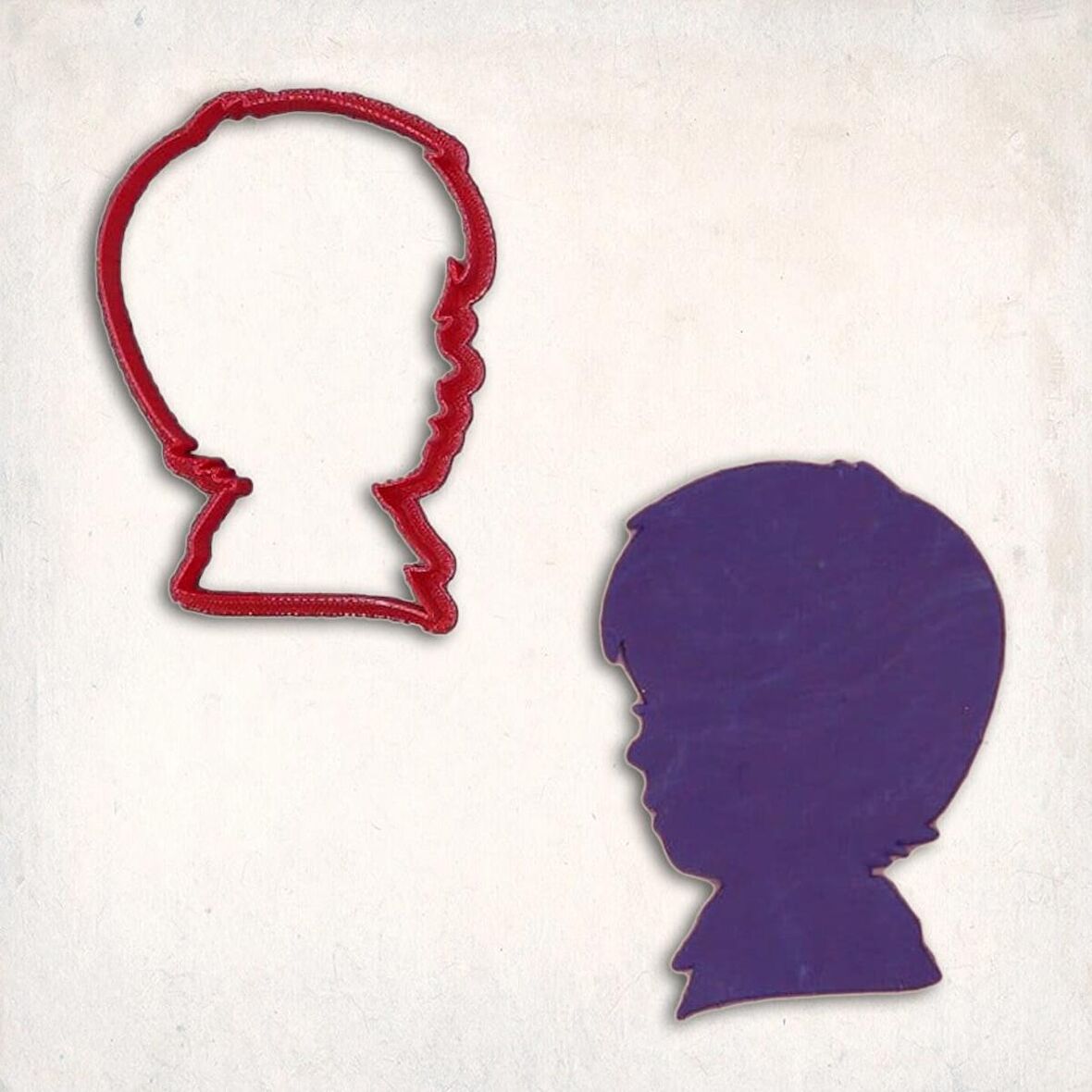 Çocuk Kafası Kurabiye Kalıbı Şekillendirici Kopat