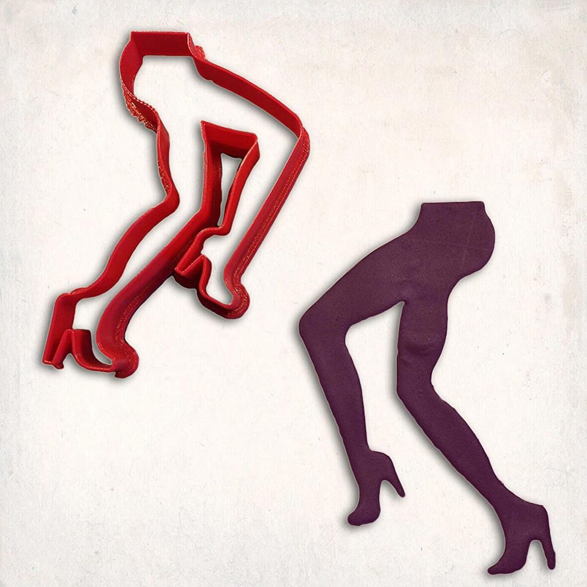 Topuklu Bacaklar Kurabiye Kalıbı Şekillendirici Kopat