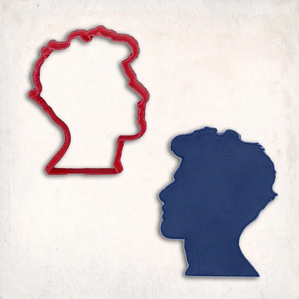 Adam Kafa Kurabiye Kalıbı Şekillendirici Kopat