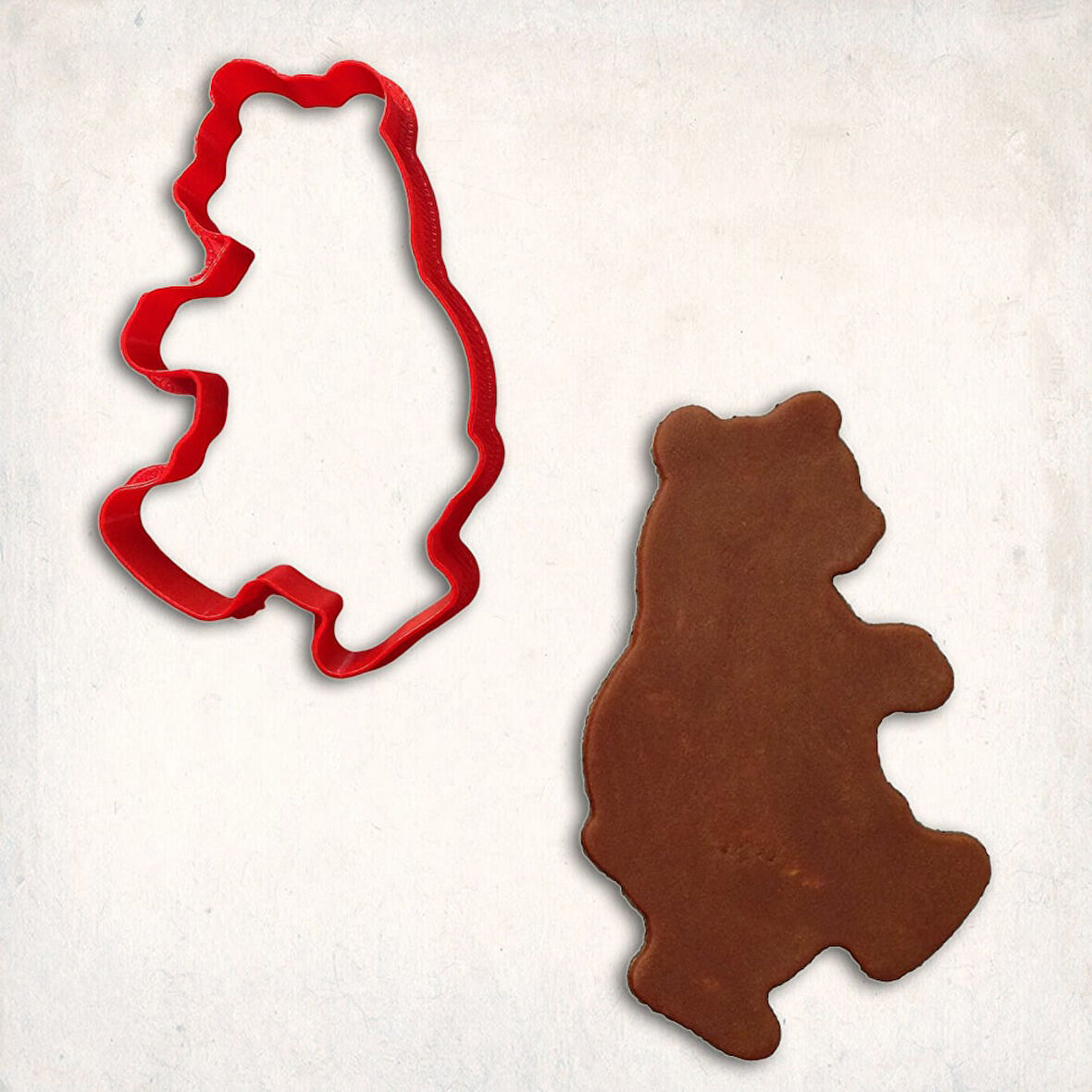 Ayı Kurabiye Kalıbı Şekillendirici Kopat