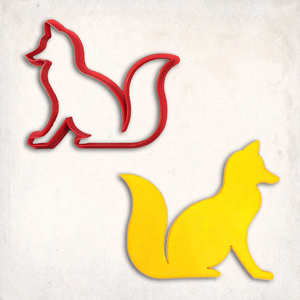 Tilki-2 Kurabiye Kalıbı Şekillendirici Kopat