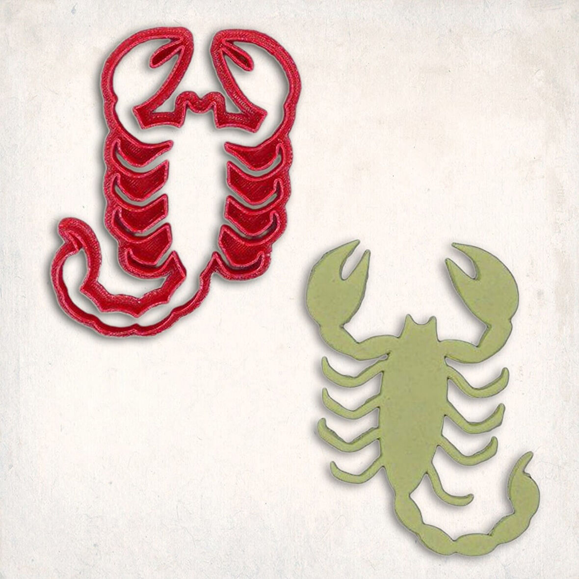 Akrep Kurabiye Kalıbı Şekillendirici Kopat