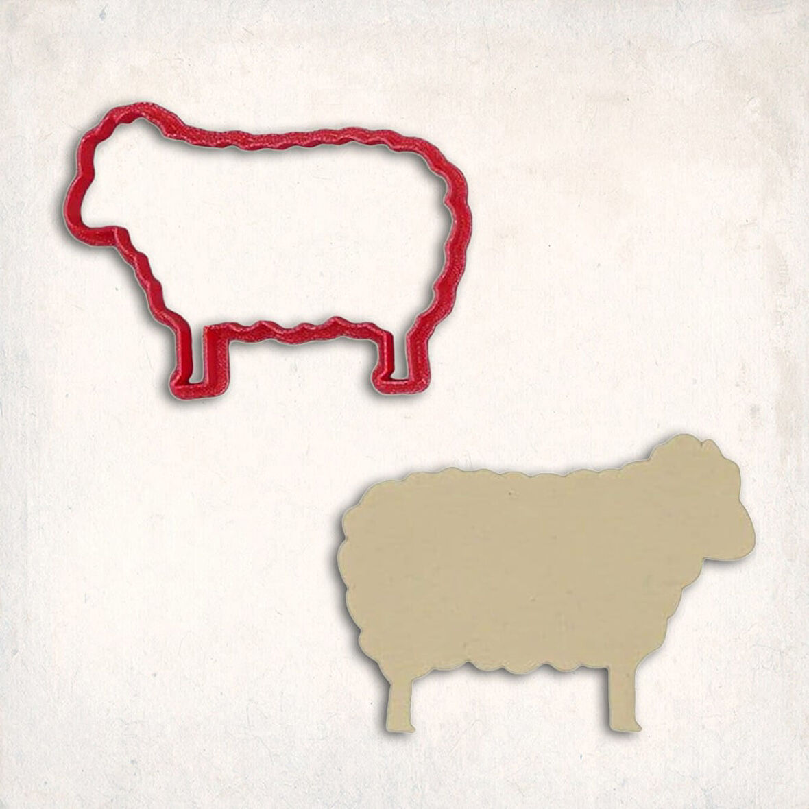 Koyun Kurabiye Kalıbı Şekillendirici Kopat