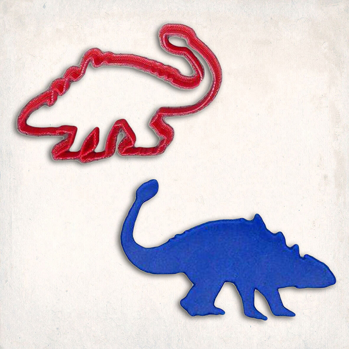 Ankylosaurus Dinozor Kurabiye Kalıbı Şekillendirici Kopat