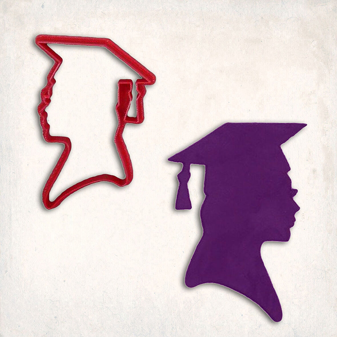 Mezuniyet Kızı Kurabiye Kalıbı Şekillendirici Kopat