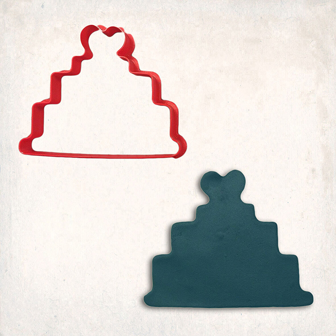 Pasta-2 Kurabiye Kalıbı Şekillendirici Kopat