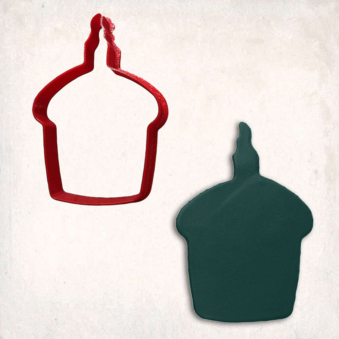 Mumlu Kek Kurabiye Kalıbı Şekillendirici Kopat