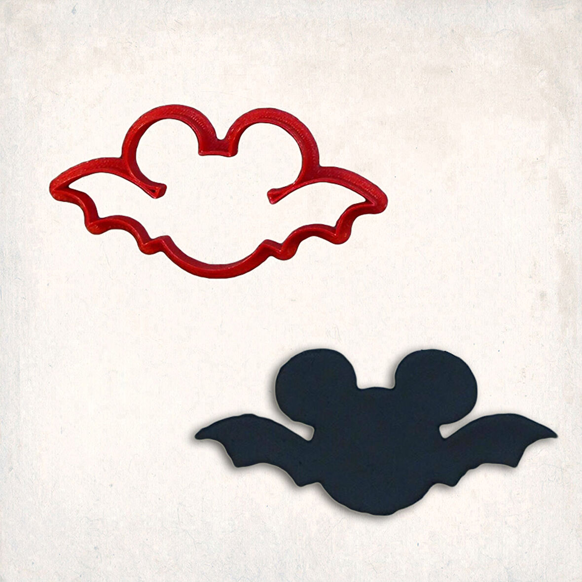 Mickey Yarasa-1 Kurabiye Kalıbı Şekillendirici Kopat