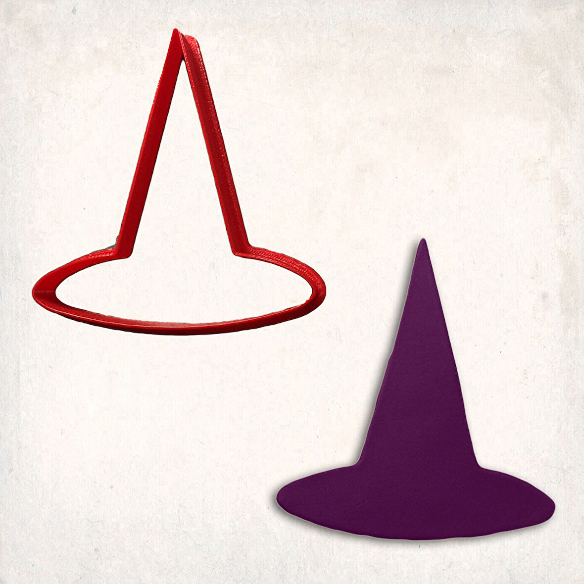 Cadı Şapkası Kurabiye Kalıbı Şekillendirici Kopat