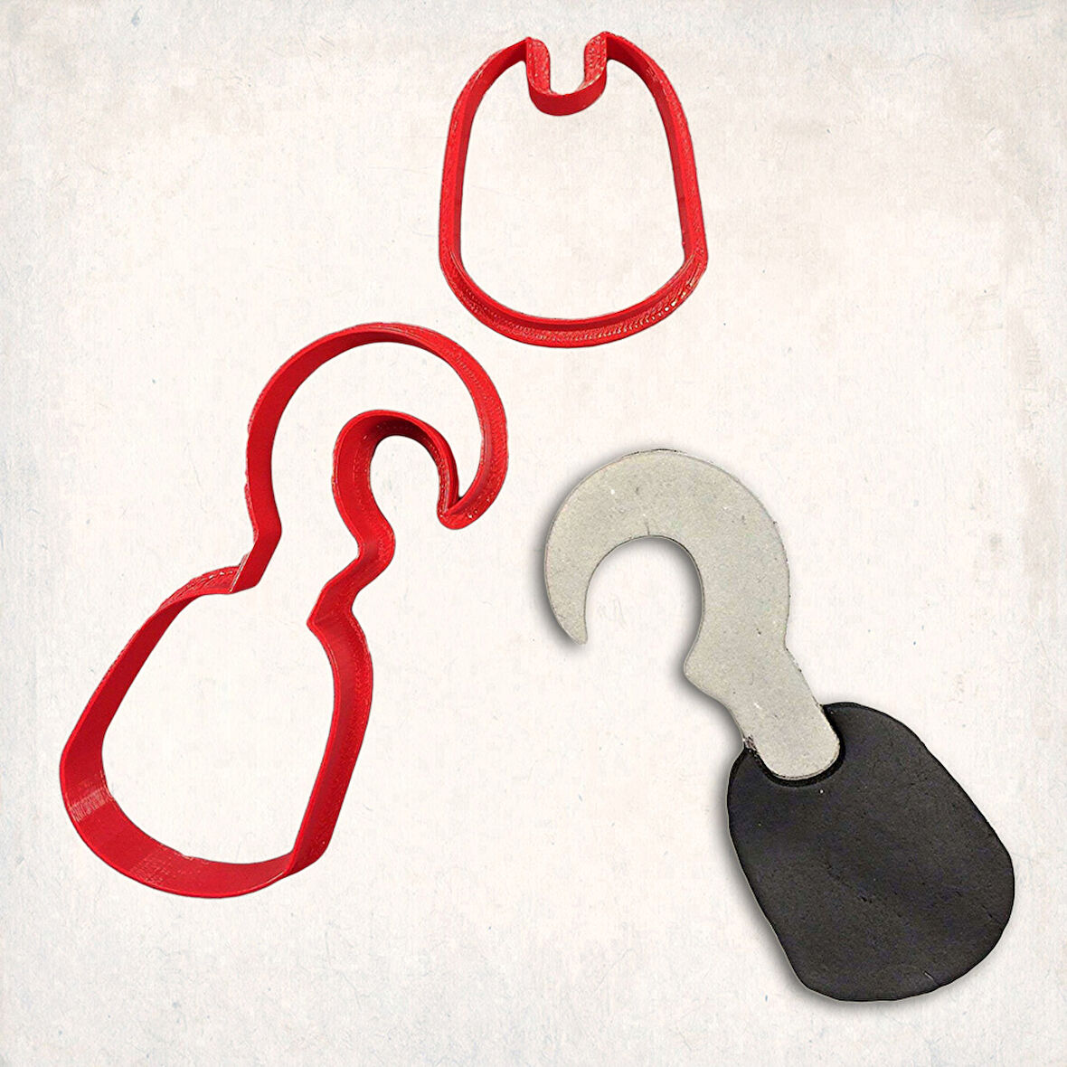 Kanca Detay Kurabiye Kalıp Seti 2’li