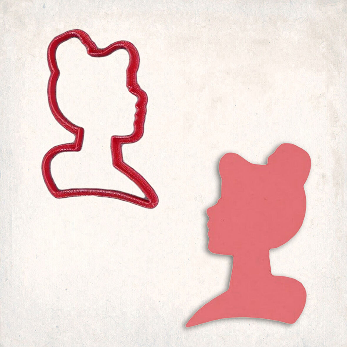 Cinderella Kurabiye Kalıbı Şekillendirici Kopat