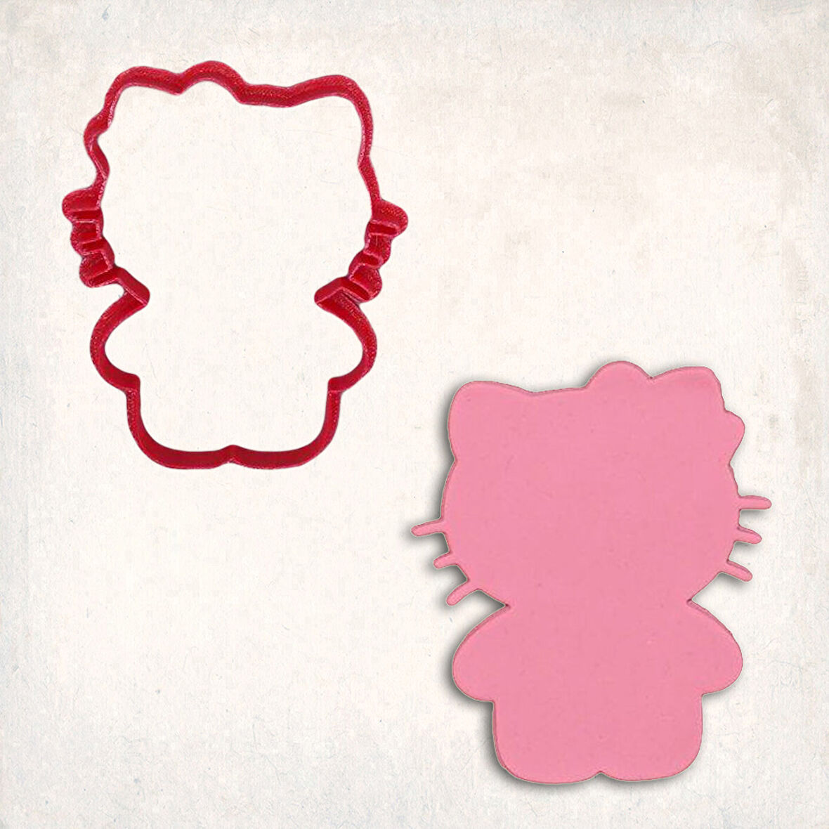 Hello Kitty Body 2 Kurabiye Kalıbı Şekillendirici Kopat