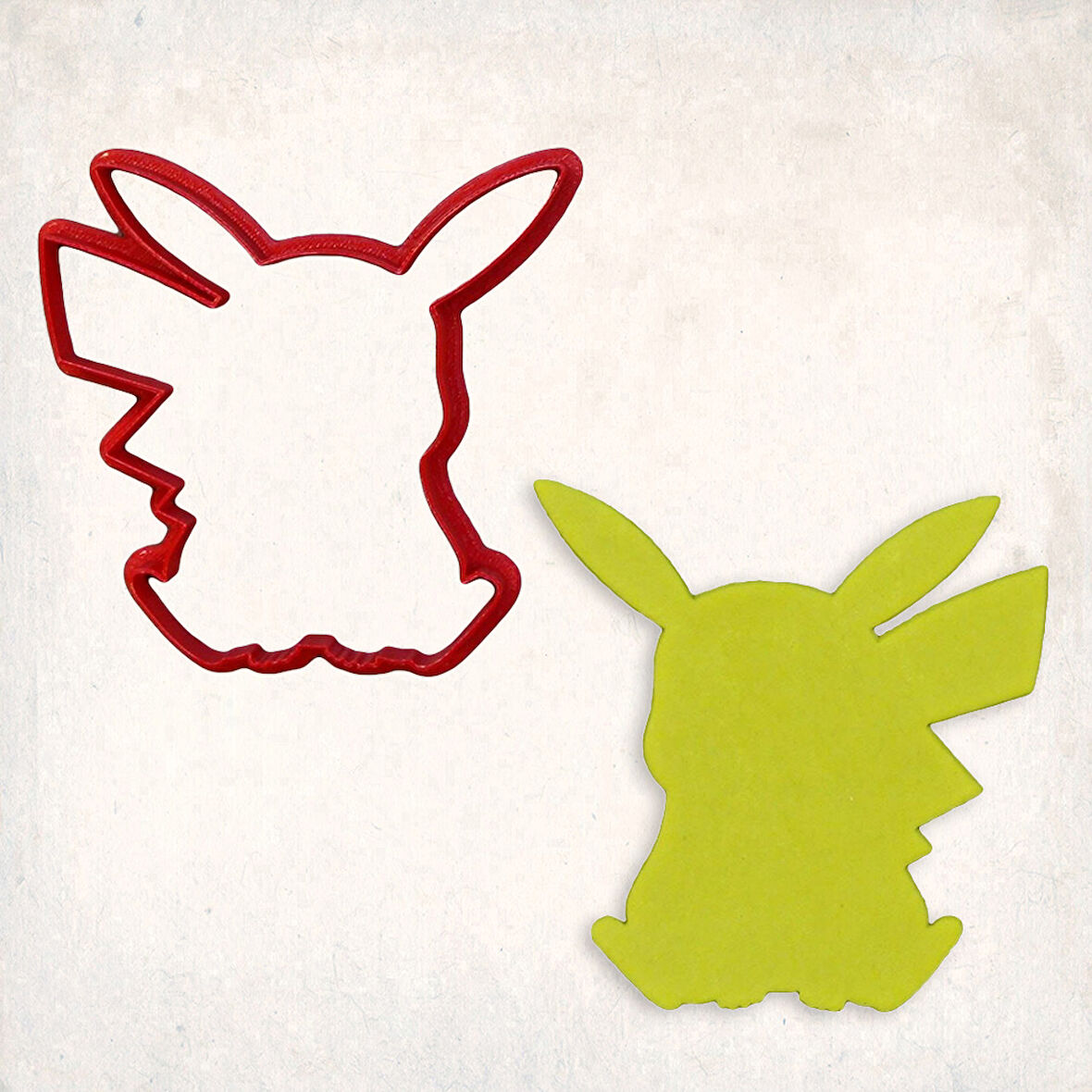 Pokemon Pikachu Kurabiye Kalıbı Şekillendirici Kopat