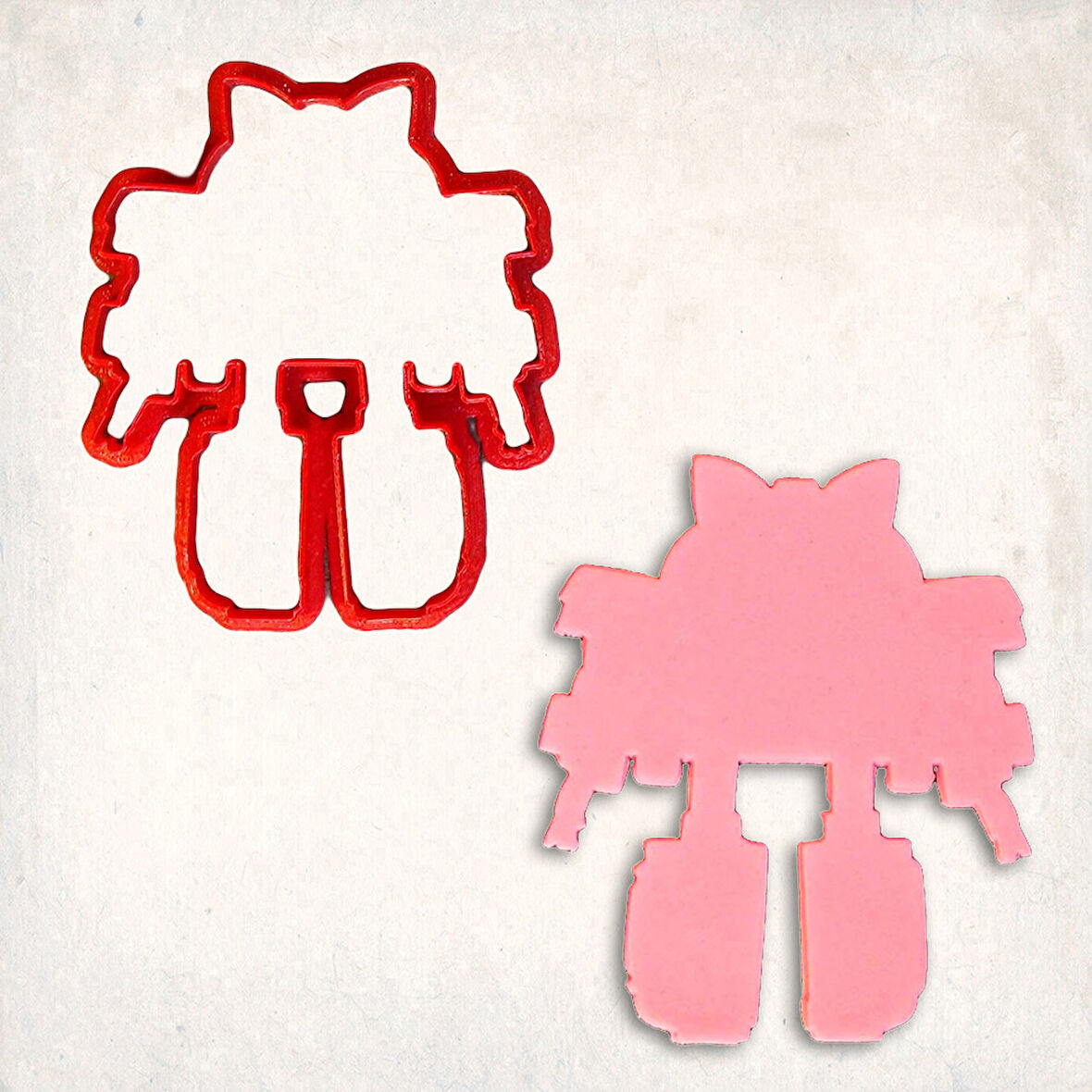 Robocar Amber Kurabiye Kalıbı Şekillendirici Kopat