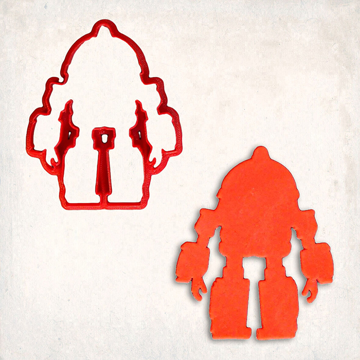 Robocar Roy Kurabiye Kalıbı Şekillendirici Kopat