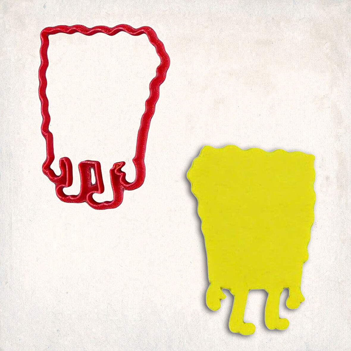 Süngerbob Squarepants Kurabiye Kalıbı Şekillendirici Kopat