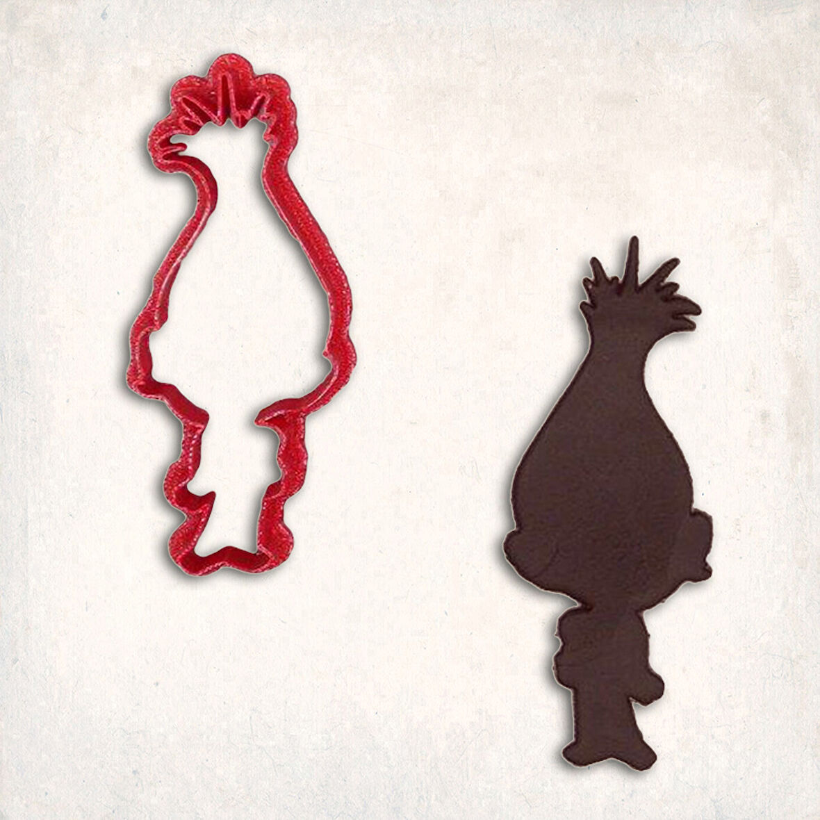 Trolls Poppy Kurabiye Kalıbı Şekillendirici Kopat