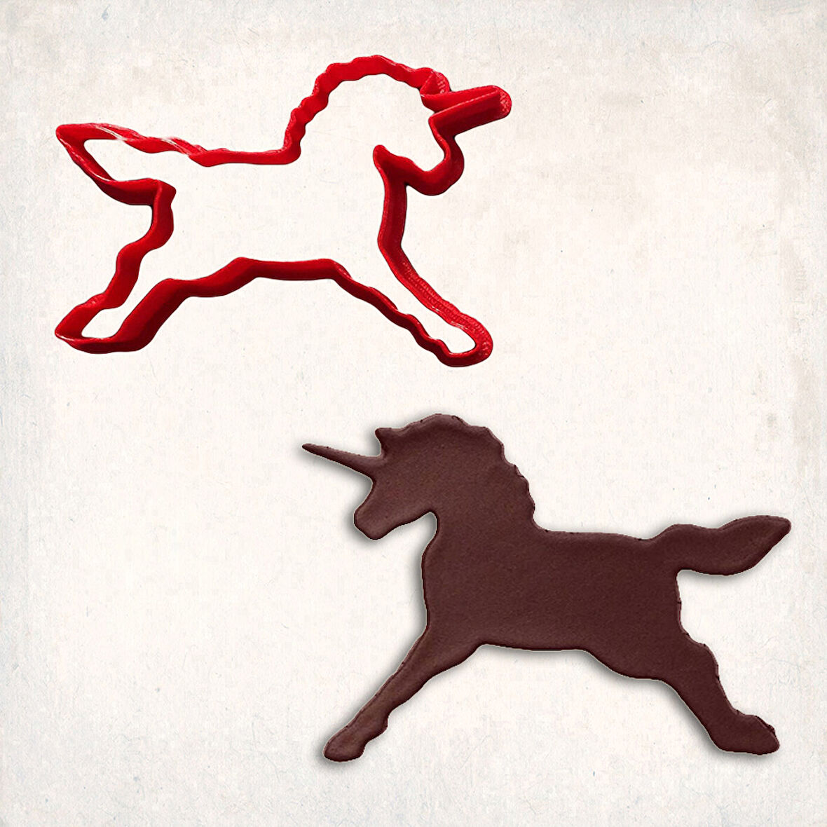 Unicorn 1 Kurabiye Kalıbı Şekillendirici Kopat