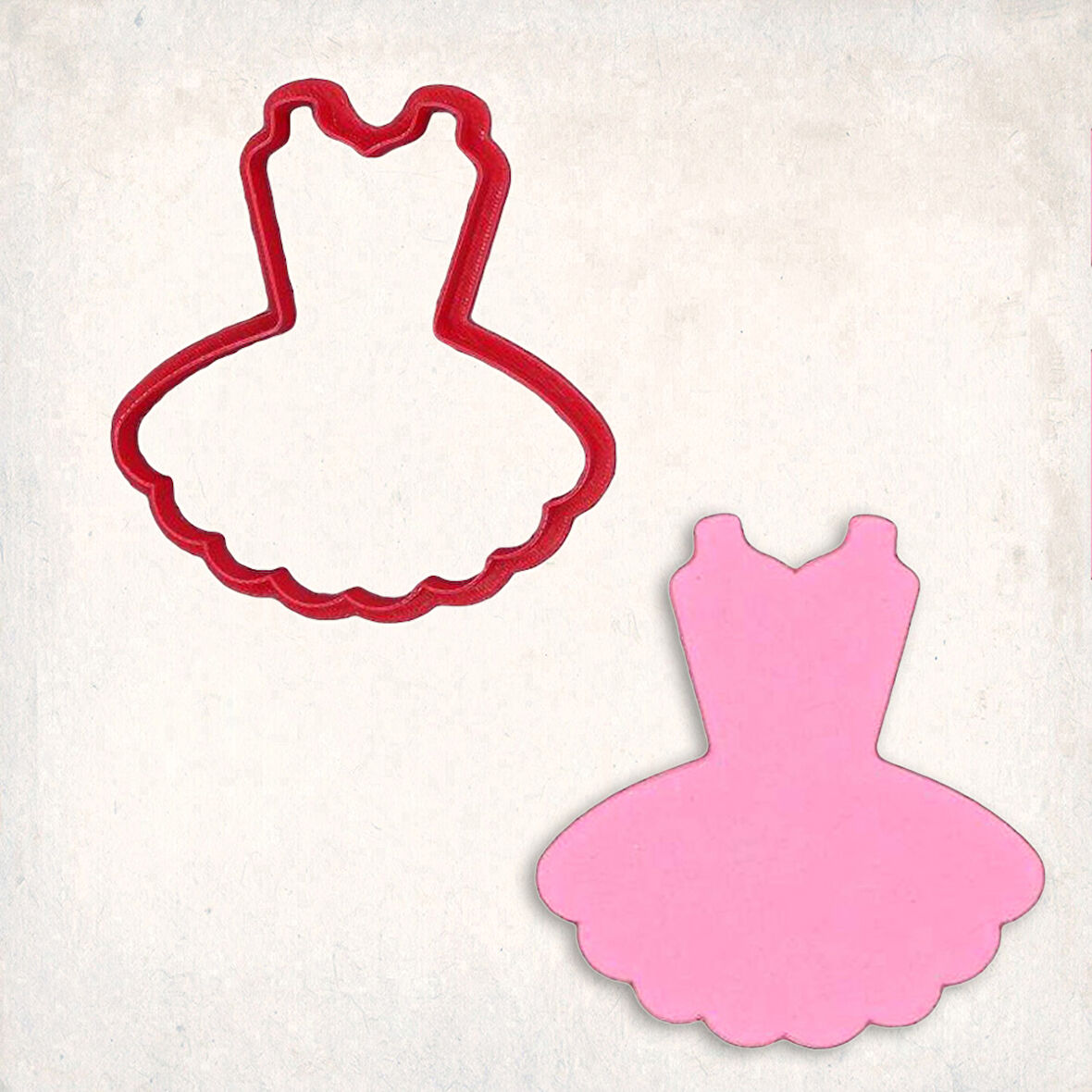 Tutulu Bale Mayosu Kurabiye Kalıbı Şekillendirici Kopat