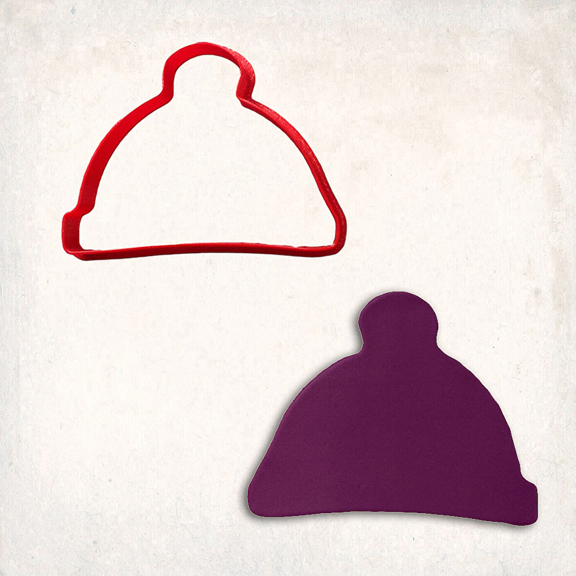 Kar Şapkası Kurabiye Kalıbı Şekillendirici Kopat