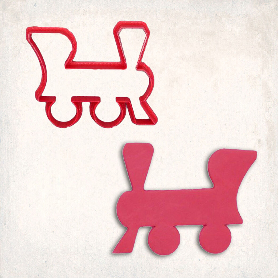 Monopoly Tren Kurabiye Kalıbı Şekillendirici Kopat